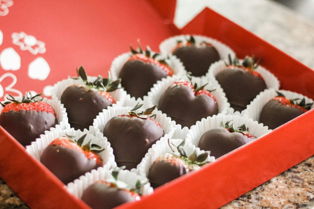 Chocolate-covered strawberries