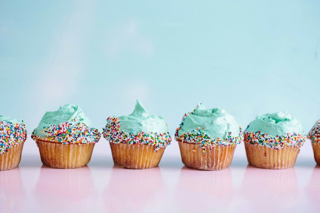 Celebration cupcakes